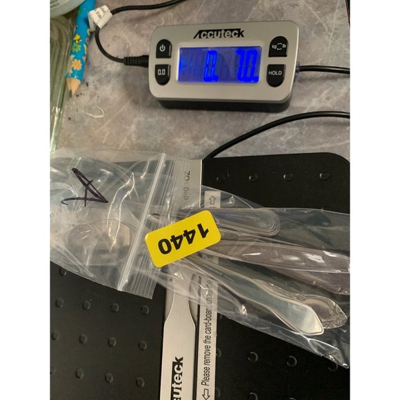 Random Lot of 5 Tablespoons Flatware Stainless - Picture 4 of 4